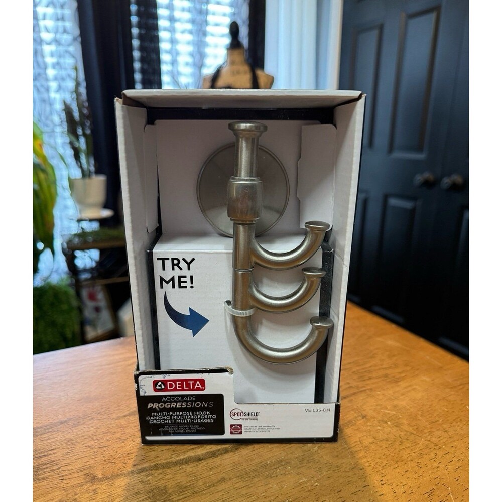 Delta multi purpose hook - bathroom hook